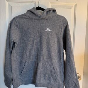 Nike Youth Heather Gray Hoodie
